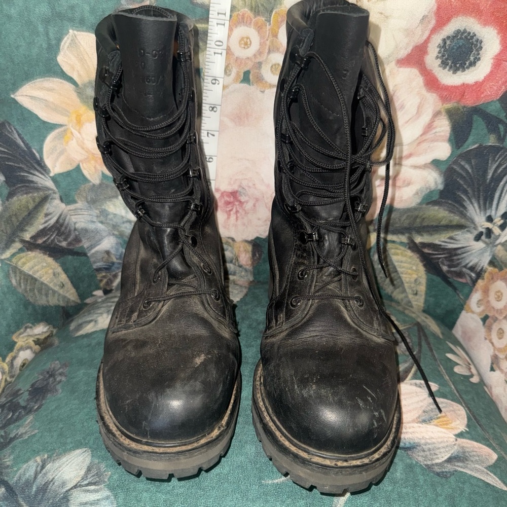 Boots 7RW Black‎ Leather Gore-Tex military boots